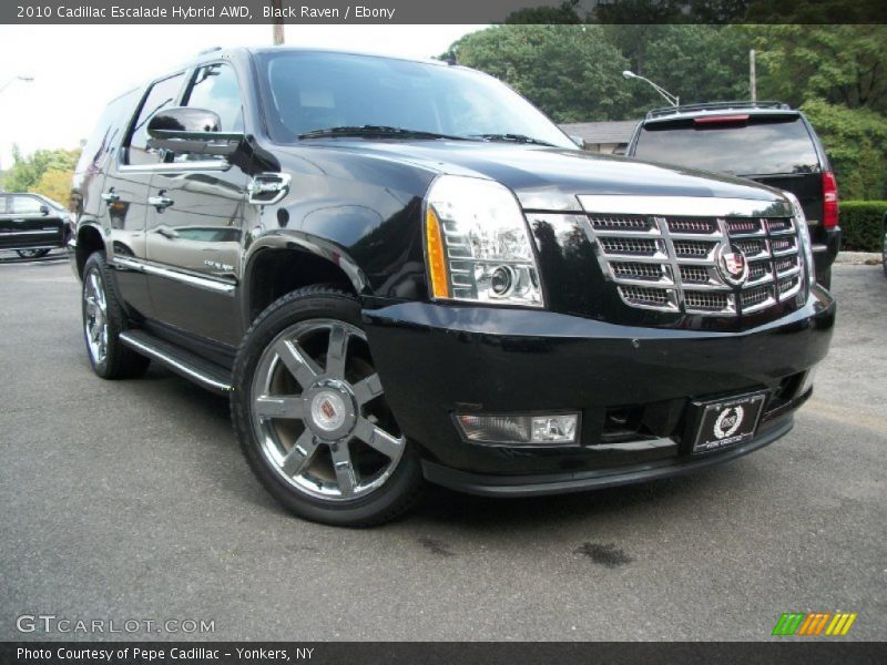 Front 3/4 View of 2010 Escalade Hybrid AWD