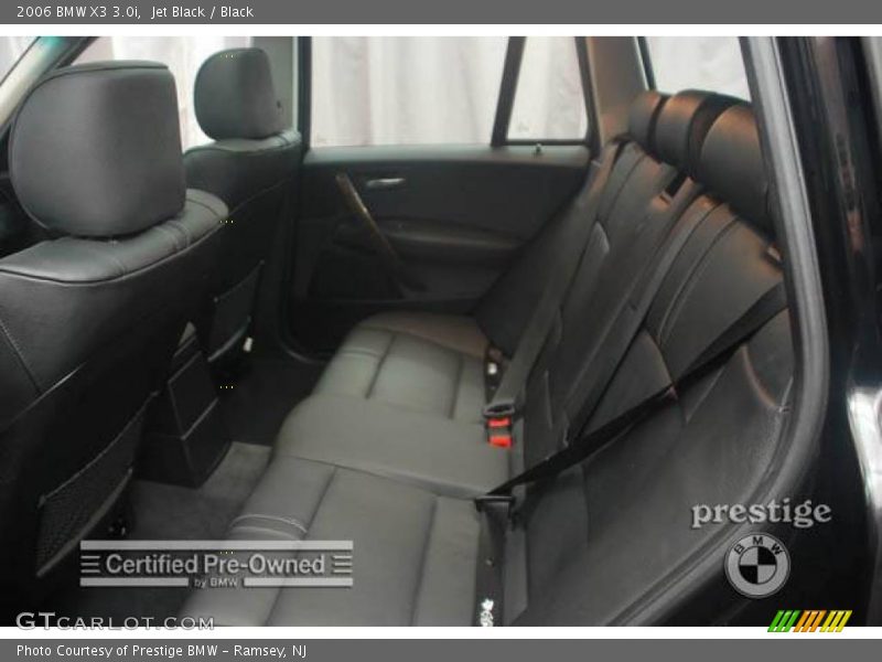 Jet Black / Black 2006 BMW X3 3.0i