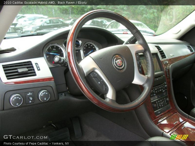  2010 Escalade Hybrid AWD Steering Wheel