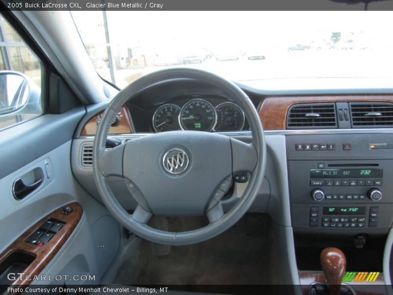 Glacier Blue Metallic / Gray 2005 Buick LaCrosse CXL
