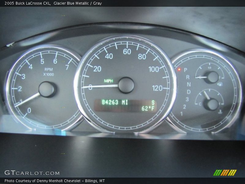 Glacier Blue Metallic / Gray 2005 Buick LaCrosse CXL