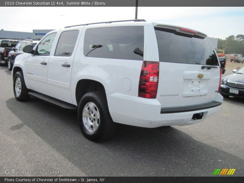Summit White / Ebony 2010 Chevrolet Suburban LS 4x4