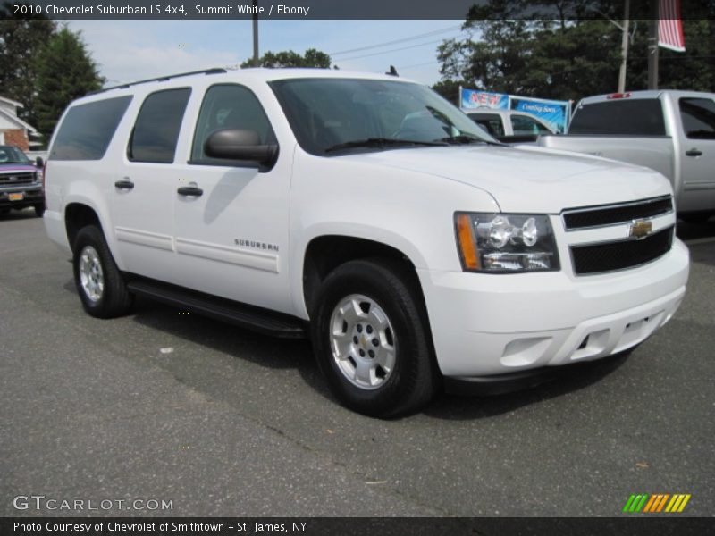Summit White / Ebony 2010 Chevrolet Suburban LS 4x4