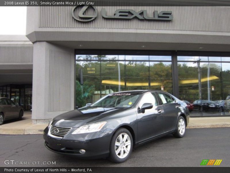 Smoky Granite Mica / Light Gray 2008 Lexus ES 350