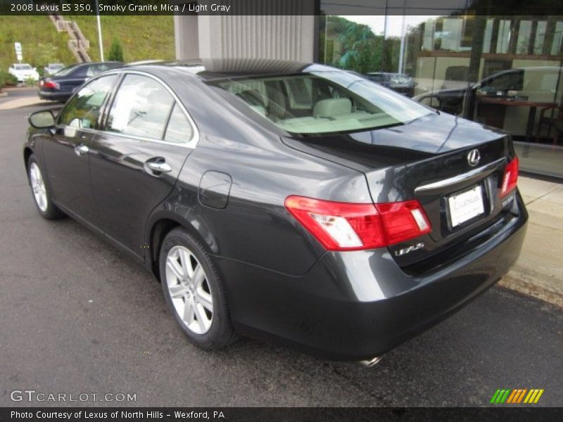 Smoky Granite Mica / Light Gray 2008 Lexus ES 350