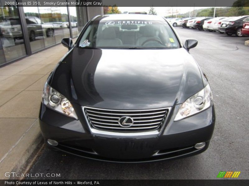 Smoky Granite Mica / Light Gray 2008 Lexus ES 350