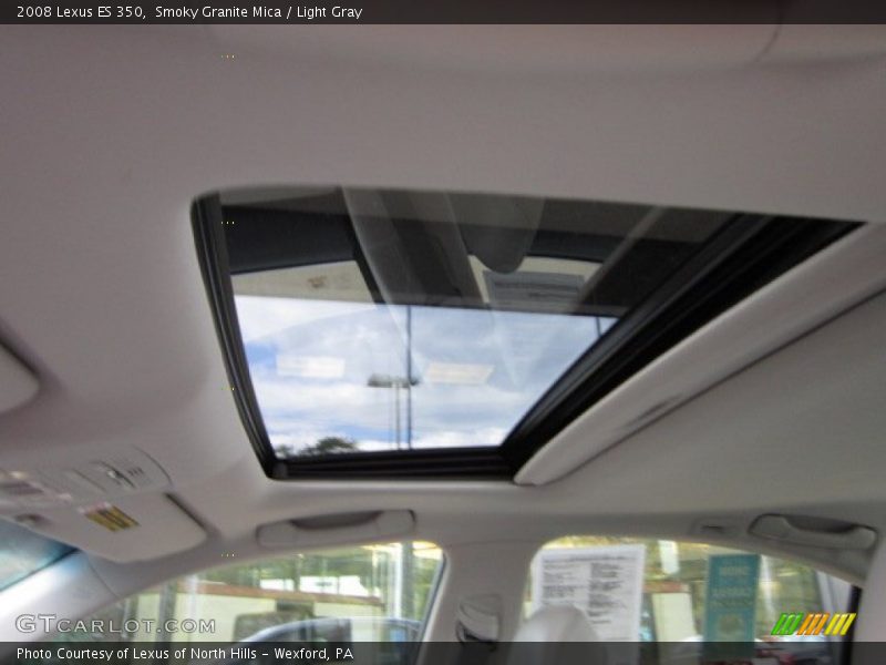 Smoky Granite Mica / Light Gray 2008 Lexus ES 350