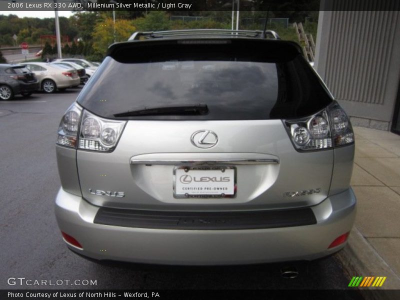 Millenium Silver Metallic / Light Gray 2006 Lexus RX 330 AWD