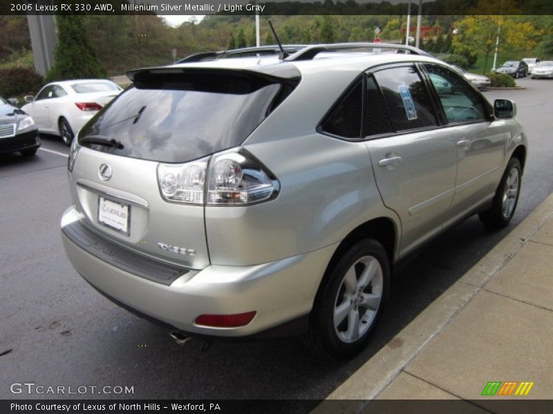 Millenium Silver Metallic / Light Gray 2006 Lexus RX 330 AWD