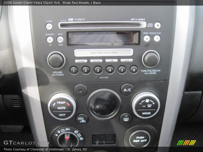Moab Red Metallic / Black 2008 Suzuki Grand Vitara XSport 4x4