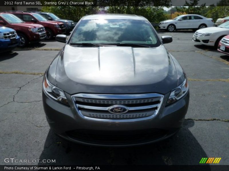 Sterling Grey / Charcoal Black 2012 Ford Taurus SEL