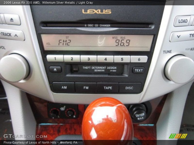 Millenium Silver Metallic / Light Gray 2006 Lexus RX 330 AWD