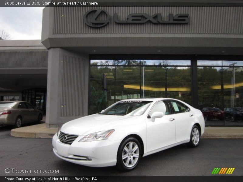 Starfire White Pearl / Cashmere 2008 Lexus ES 350