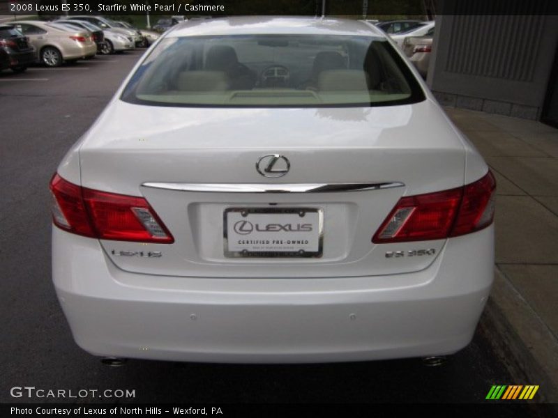 Starfire White Pearl / Cashmere 2008 Lexus ES 350
