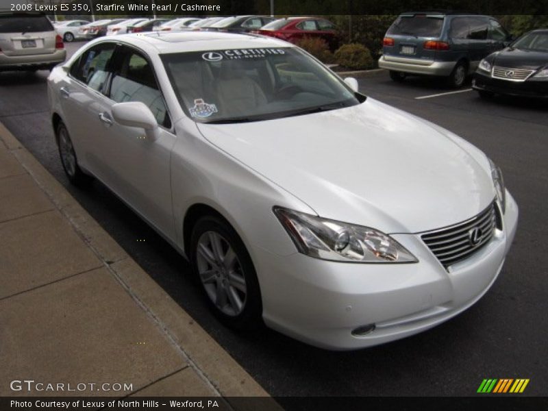 Starfire White Pearl / Cashmere 2008 Lexus ES 350