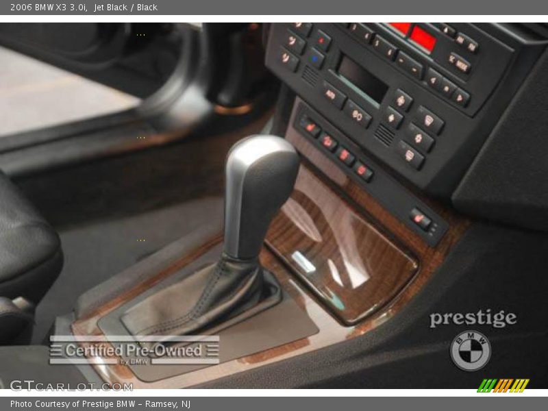 Jet Black / Black 2006 BMW X3 3.0i