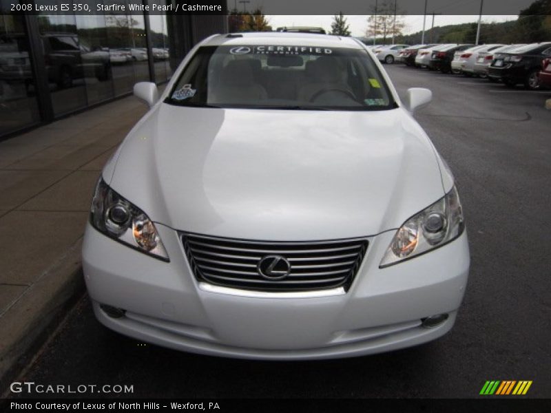 Starfire White Pearl / Cashmere 2008 Lexus ES 350