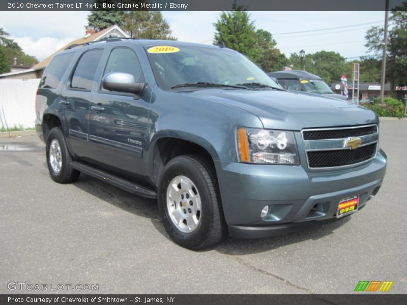 Blue Granite Metallic / Ebony 2010 Chevrolet Tahoe LT 4x4