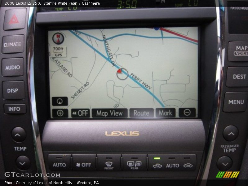 Starfire White Pearl / Cashmere 2008 Lexus ES 350