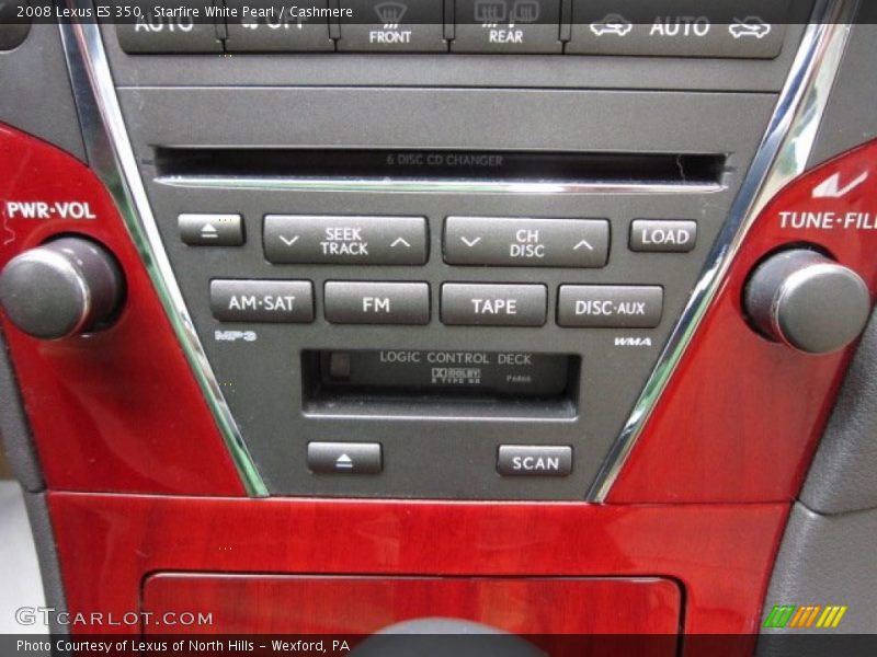 Starfire White Pearl / Cashmere 2008 Lexus ES 350