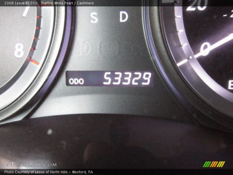 Starfire White Pearl / Cashmere 2008 Lexus ES 350
