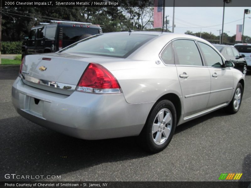 Silverstone Metallic / Neutral Beige 2006 Chevrolet Impala LT