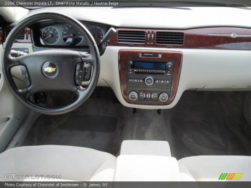 Silverstone Metallic / Neutral Beige 2006 Chevrolet Impala LT
