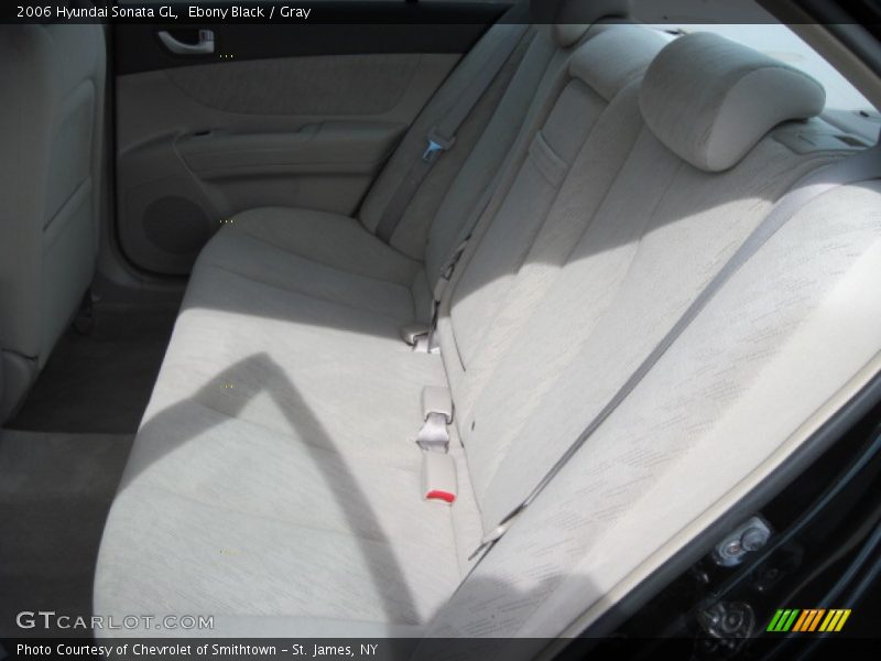 Ebony Black / Gray 2006 Hyundai Sonata GL