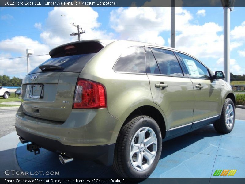  2012 Edge SEL Ginger Ale Metallic
