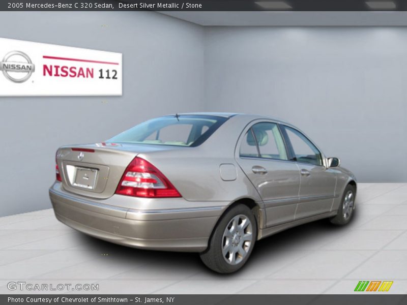 Desert Silver Metallic / Stone 2005 Mercedes-Benz C 320 Sedan