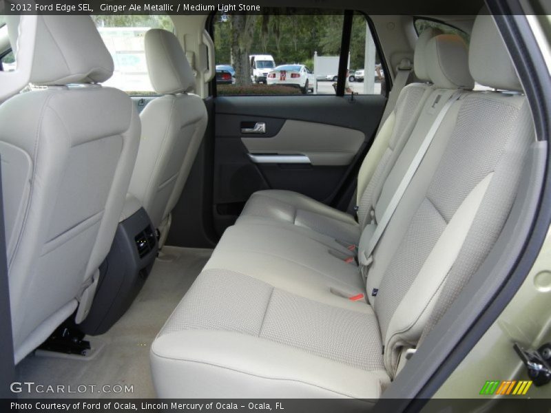  2012 Edge SEL Medium Light Stone Interior