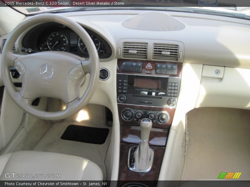 Desert Silver Metallic / Stone 2005 Mercedes-Benz C 320 Sedan