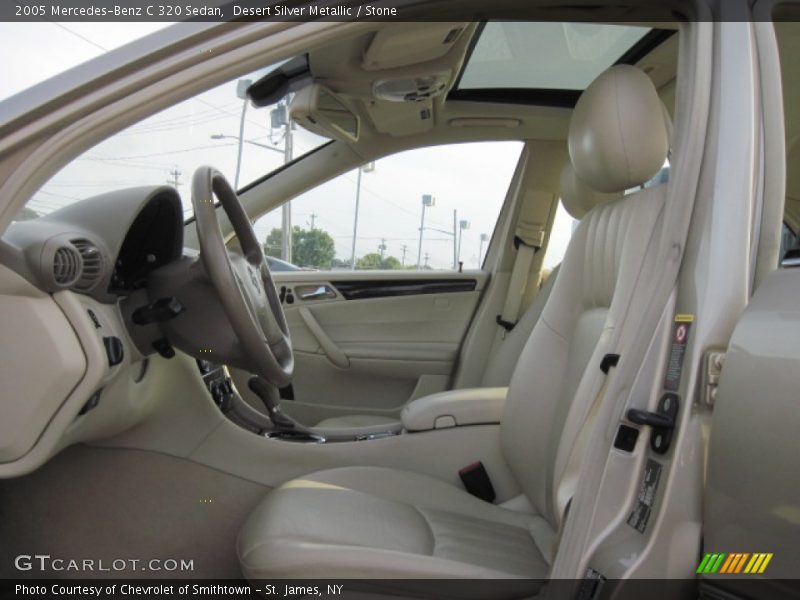 Desert Silver Metallic / Stone 2005 Mercedes-Benz C 320 Sedan