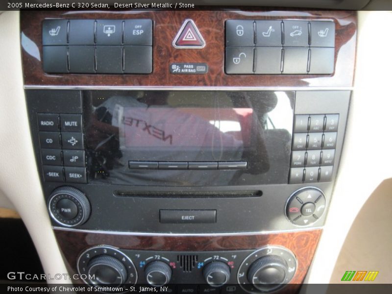 Desert Silver Metallic / Stone 2005 Mercedes-Benz C 320 Sedan