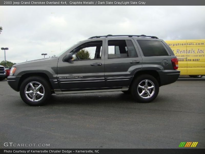 Graphite Metallic / Dark Slate Gray/Light Slate Gray 2003 Jeep Grand Cherokee Overland 4x4