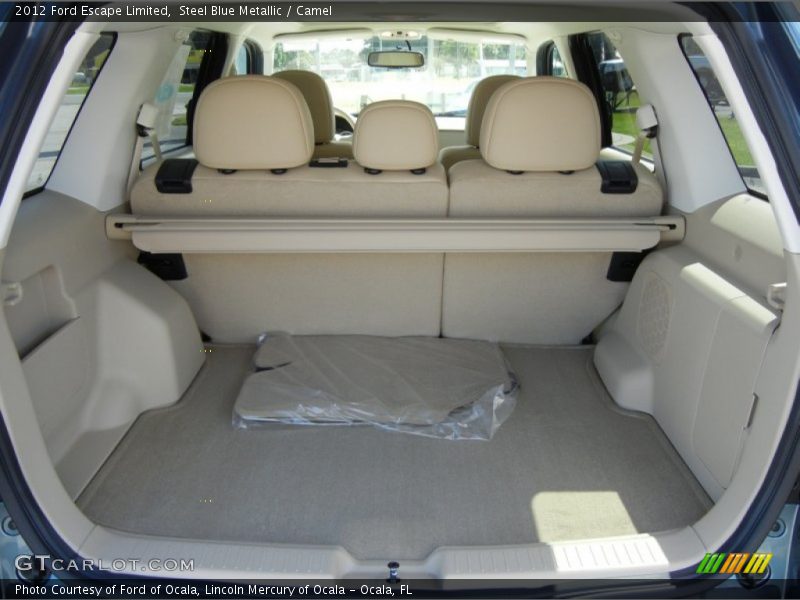 Steel Blue Metallic / Camel 2012 Ford Escape Limited