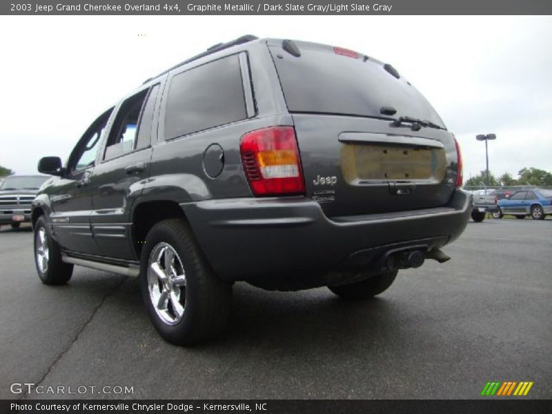 Graphite Metallic / Dark Slate Gray/Light Slate Gray 2003 Jeep Grand Cherokee Overland 4x4