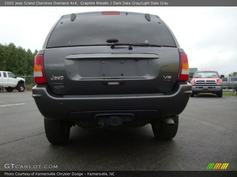 Graphite Metallic / Dark Slate Gray/Light Slate Gray 2003 Jeep Grand Cherokee Overland 4x4