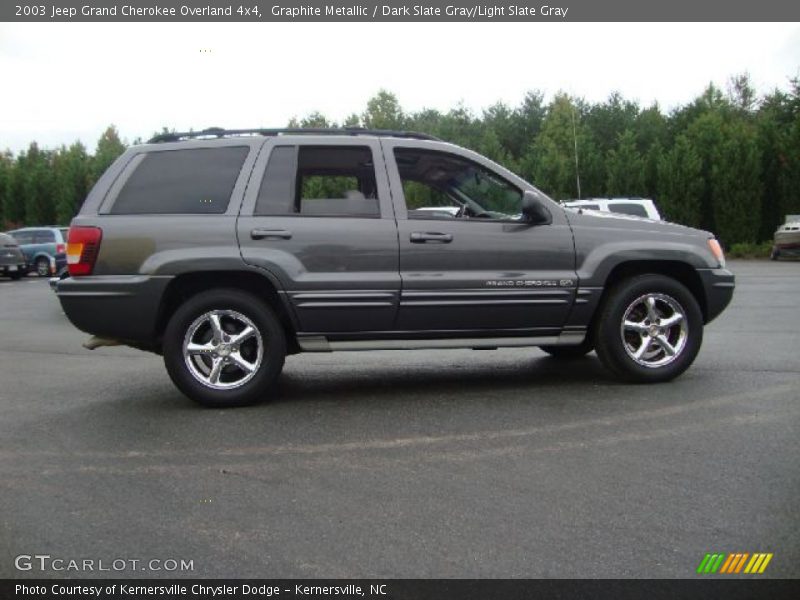 Graphite Metallic / Dark Slate Gray/Light Slate Gray 2003 Jeep Grand Cherokee Overland 4x4