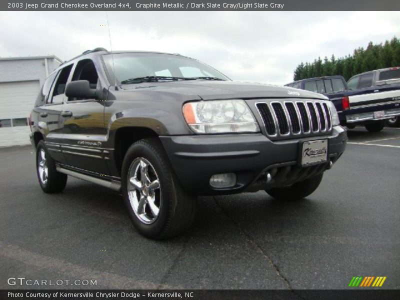 Graphite Metallic / Dark Slate Gray/Light Slate Gray 2003 Jeep Grand Cherokee Overland 4x4