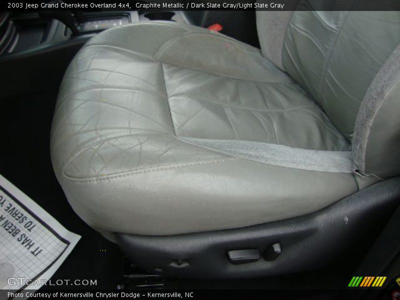 Graphite Metallic / Dark Slate Gray/Light Slate Gray 2003 Jeep Grand Cherokee Overland 4x4