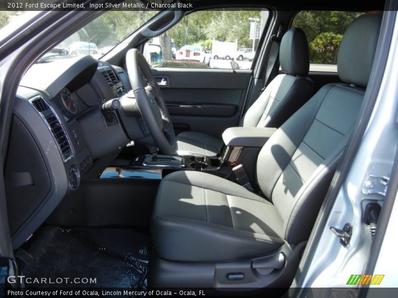  2012 Escape Limited Charcoal Black Interior