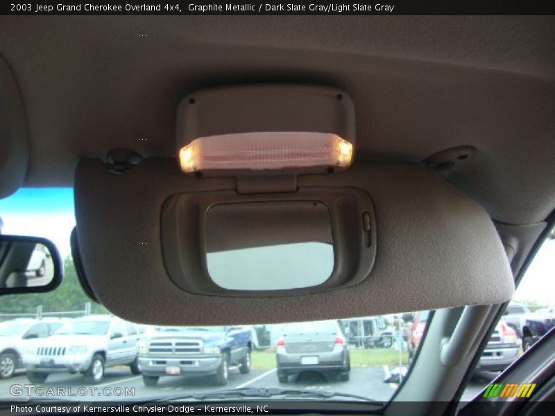 Graphite Metallic / Dark Slate Gray/Light Slate Gray 2003 Jeep Grand Cherokee Overland 4x4