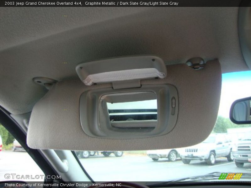 Graphite Metallic / Dark Slate Gray/Light Slate Gray 2003 Jeep Grand Cherokee Overland 4x4