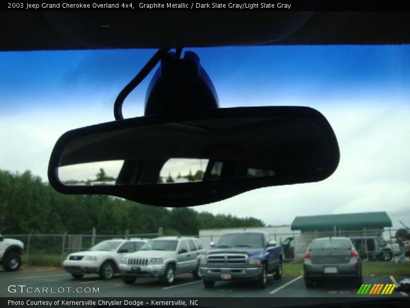 Graphite Metallic / Dark Slate Gray/Light Slate Gray 2003 Jeep Grand Cherokee Overland 4x4