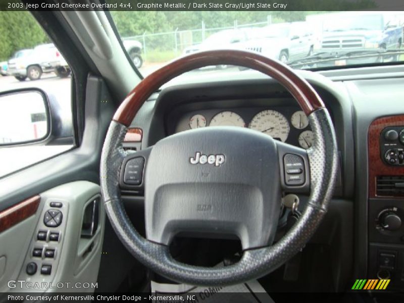 Graphite Metallic / Dark Slate Gray/Light Slate Gray 2003 Jeep Grand Cherokee Overland 4x4
