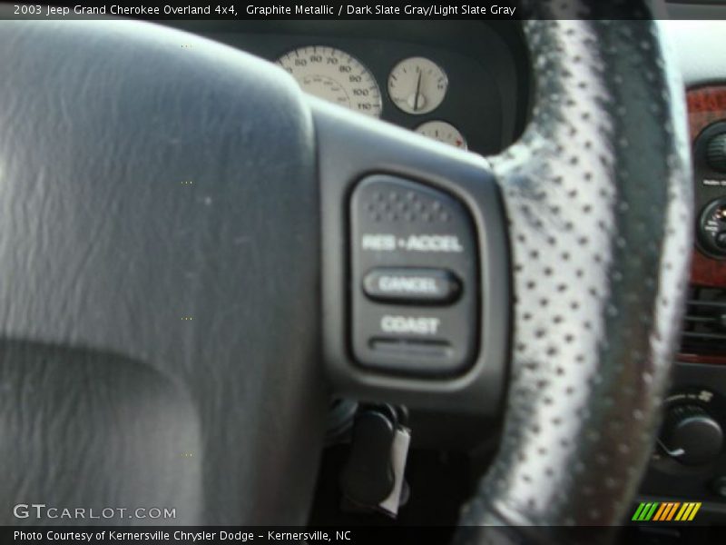 Graphite Metallic / Dark Slate Gray/Light Slate Gray 2003 Jeep Grand Cherokee Overland 4x4