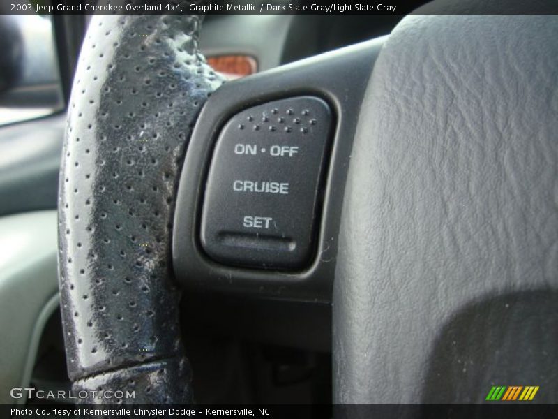 Graphite Metallic / Dark Slate Gray/Light Slate Gray 2003 Jeep Grand Cherokee Overland 4x4