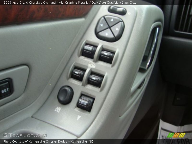 Graphite Metallic / Dark Slate Gray/Light Slate Gray 2003 Jeep Grand Cherokee Overland 4x4