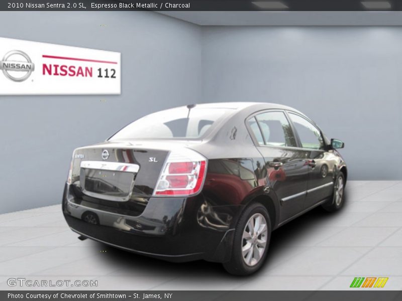 Espresso Black Metallic / Charcoal 2010 Nissan Sentra 2.0 SL